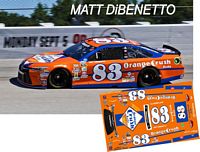 SCF2899-C #83 Matt DiBenetto Orange Crush retro look at  Darlington 2016.