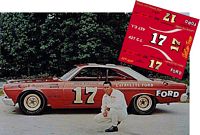 SCF2976-C #17 David Pearson 1967 Ford Failane