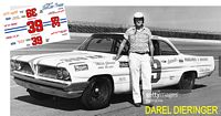 SCF2988 #39 Darel Dieringer 1962 Pontiac at the Daytona 500