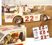 SCF3001 #22 Bobby Allison at Cedar Rapids, Iowa......1983