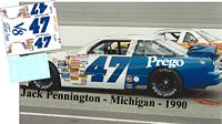 SCF3125-C #47 Jack Pennington - Michigan - 1990  Olds