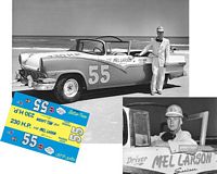 SCF3180 #55 Mel Larson 1956 Ford Convertible