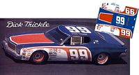 SCF3211 #99 Dick Trickle 1976 Ford Torino