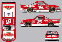 SCF3370-C #16 Ron Hornaday 1995 Papa Johns Chevy Silverado truck