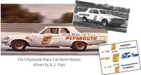 SCF3557 #5 A.J. Foyt Hub Auto Sales 63 Plymouth