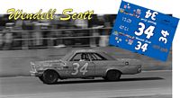SCF3583-C #34 Wendell Scott 1967 Ford
