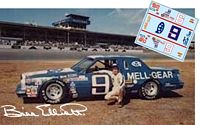 SCF3590-C #9 Bill Elliott 1981 Mell-Gear Thunderbird