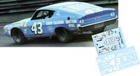 SCF3642-C #43 Richard Petty 1969 Ford Torino Talladega