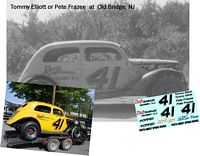 SCF_371-C #41 Tommy Elliott or Pete Frazee 37 Ford slantback