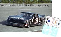 SCF3853-C #3 Ken Schrader 1992..Five Flags Speedway