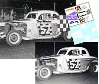 SCF3873-C #52 Tony Mordino modified coupe