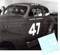 SCF3971-C #47 Junior Johnson 1939 Chevy with an Oldsmobile engine