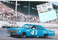 SCF4101-C #43 Richard Petty Plymouth GTX