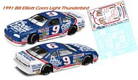 SCF4169-C #9 Bill Elliott 1991 Coors Light Thunderbird