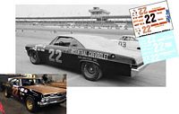 SCF4177-C #22 Bobby Allison Smokey Yunick 65 Impala