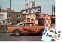 SCF4432-C #13 1956 Magic Muffler Chevy