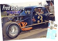 SCF4454-C #3 Fred DeSarro driving Ole Blue modified coupe