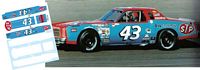 SCF4473-C #43 Richard Petty 1980 STP Chevy Monte Carlo