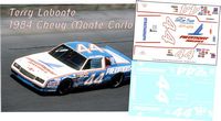 SCF-4765-C #44 Terry Labonte 1984 Piedmont Airlines Chevrolet