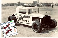 SCF-4802-C #8 Lee Hull Boom-A-Rang Drive In coupe
