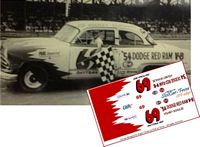 SCF-4890-C #69 Volney Schulze '54 Dodge Red Ram