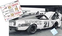 SCF-4904-C #21 Cale Yarborough 1968 Wood Brothers Ford