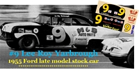 SCF_583-C #9 Lee Roy Yarbrough 1954 Ford late model stock car