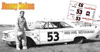SCF_766 #53 Jimmy Helms from Charlotte, NC drove this 63 Ford in 1965 on the Grand National circuit