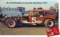 SCF_934-C #5 Ted Renshaw modified coach at Lancaster in 1971