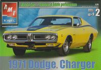 AMT_30053 '71 Dodge Charger model kit (1:25)