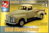 AMT_31956 1950 Chevy Pickup SNAPFAST (1:25)