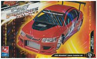 AMT_38512 2005 Mitsubishi Lancer Evolution VII "Fast & Furious" model kit (1:25)