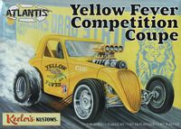 ATL-13101 Atlantis Yellow Fever Competition Coupe Model Car Kit (1:25)