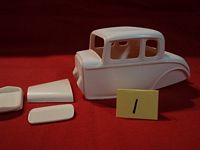 BD-001 #001 Resin Body 1932 Ford Coupe w/Hood & Grill