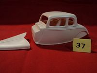 BD-037 #037 Resin Body 1934 Ford 5 Window Stock Coupe w/Hood