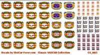 CA_003-C Contingency NASCAR Stickers