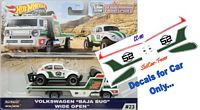CC-110-C VW Baja Bug "Wide Open" (decals for car only)