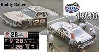 DC-1980-C  #28 Buddy Baker 80 Chevy Monte Carlo