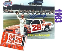 DC-1983-C  #28 Cale Yarborough  83 Chevy Monte Carlo