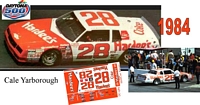 DC-1984-C  #28 Cale Yarborough  84 Chevy Monte Carlo