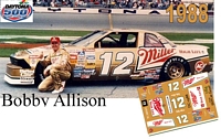 DC-1988-C  #12 Bobby Allison 88 Buick Regal