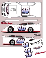 SCF1264 #40 Ron Thomas Chevy modified