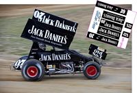 SC_036 #07 UNKNOWN  Jack Daniels sprint car