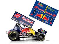 SC_052 #9 Joey Saldana 2011 Red Bull sprint car