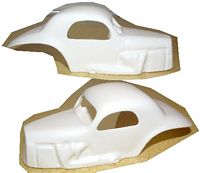 HLR-35 '35 3-Window Coupe Resin Body (1:32)