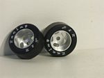 HRW2712R 27X12 Rubber tire w/ wheel for 1/8th axle (2)