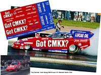 Jim Dunn Racing Lucas Oil Monte Carlo 1/32nd Scale Slot Car Decals 