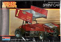 MON_2751 World of Outlaws #1 Sammy Swindell Blue Max Sprint Car (1:24)