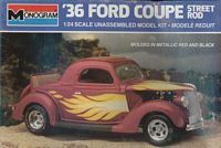 MON_2721 '36 Ford Coupe Street Rod (1:24) (OB)