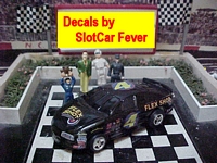 1937SC RTR #4 Jeffery Earnhardt 2014 Flex Shot Camaro 1:64 scale slot car